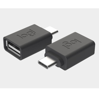Logitech LOGI ADAPTOR USB-C TO A - Brown Box