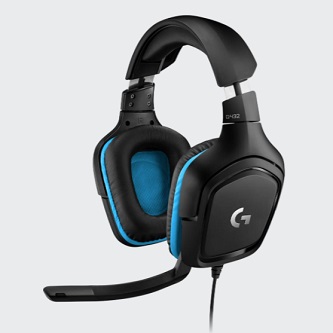 Logitech G432 7.1 Surround Sound Wired Gaming