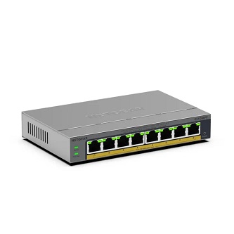 NETGEAR GS108EPP 8PT GB PLUS SWCH W/ POE+