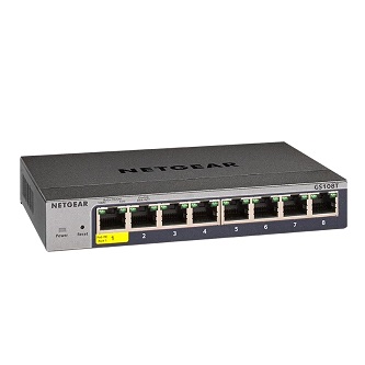NETGEAR 8P GE SMART MANAGED PRO SWITCH