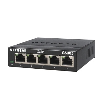 NETGEAR 5PT GIGE UNMANAGED SW 300-SERIES