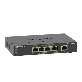 NETGEAR 5PT GE PLUS SWCH W/ POE+