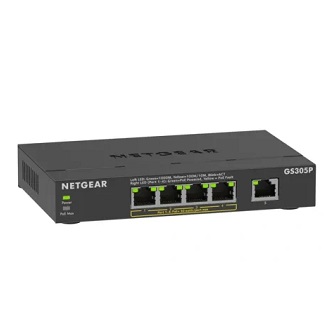 NETGEAR 5PT GE UNMANAGED SWCH W/POE+