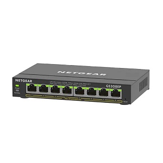 NETGEAR 8PT GE PLUS SWCH W/ POE+