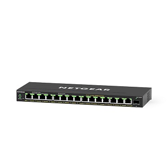 NETGEAR 16PT GE PLUS SWCH W/ POE+