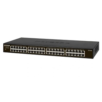 NETGEAR 48PT GIGE UNMANAGED Essent RACKMNT SWCH