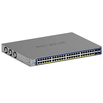 NETGEAR 48P GE POE+ SMART SWTH W/10G SFP+