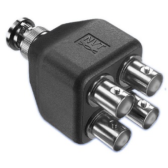 NVT Phybridge BNC COAX SPLITTER 1:4