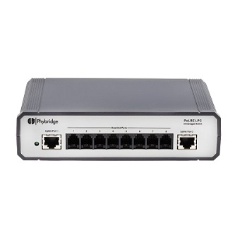 NVT Phybridge PoLRE LPC 8 Port Long Reach Single Pair