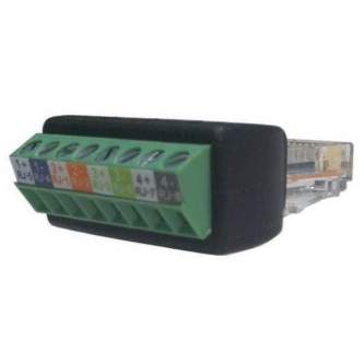NVT Phybridge RJ45A/SCREW TERMINAL BLOCK ADAPTER (2EAC