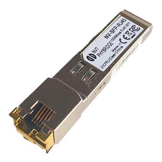 NVT Phybridge SFP to RJ45 for Cat5e, RJ-45 connector