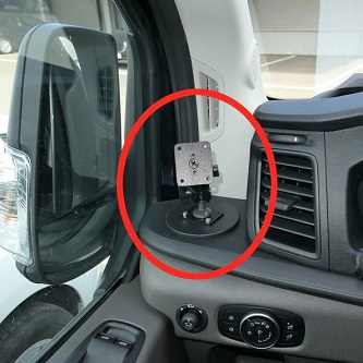 ProClip USA PROCLIP LEFT MOUNT - Ford Transit 2020 -