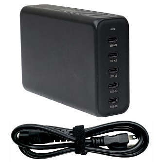 ProClip USA AC WALL POWER SUPPLY 300W USB-C 5-PORT