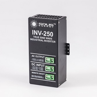 Solis Energy 250 Watt Inverter 120VAC - 12V
