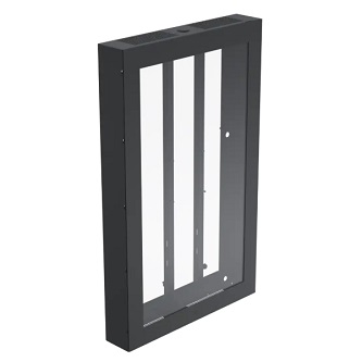 Ergonomic Solutions 55" WALL ENCLOSURE, BLACK