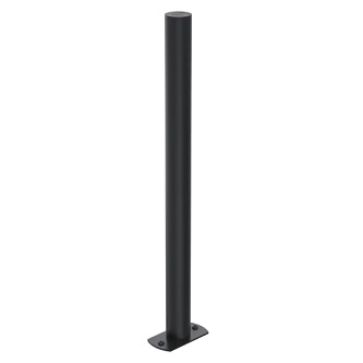 Ergonomic Solutions SPACEPOLE, KIOSK: TOP POLE, (BLACK)
