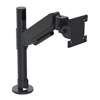 Ergonomic Solutions Height-adjustable screen mount essential