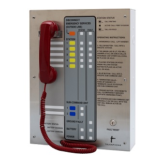 Talkaphone Area of Rescue Command Unit w/ 5-station