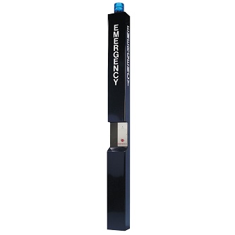 Talkaphone Tower mount with blue light/strobe (8" x