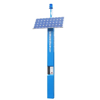 Talkaphone Wireless and/or Solar Eco Tower mount w/
