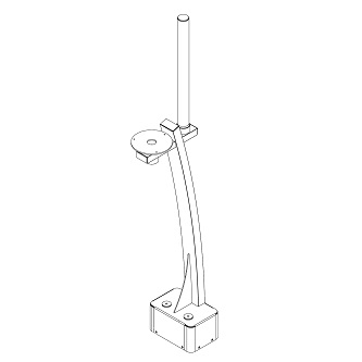 Talkaphone Camera mounting arm assembly for ETP-MTE