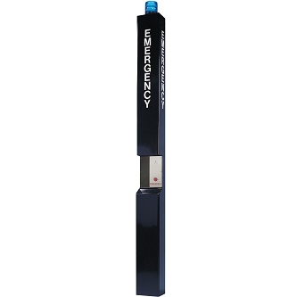 Talkaphone Tower mount with blue light/strobe (8" x