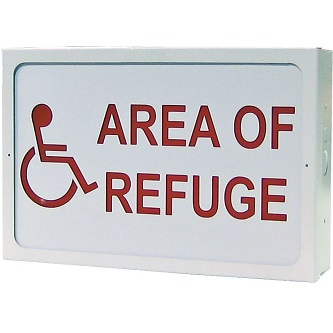 Talkaphone Lighted Area of Refuge Sign