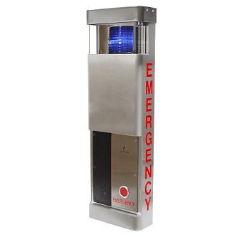 Talkaphone ETP-WMS Series brushed stainless steel w