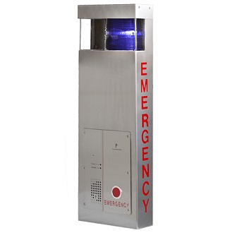 Talkaphone ETP-WMSE Series brushed stainless steel