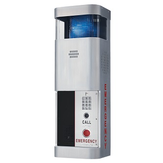Talkaphone Brushed stainless steel wall mounted pho