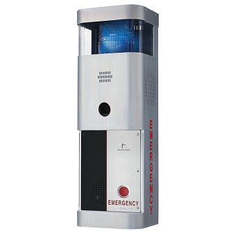 Talkaphone Brushed stainless steel wall mounted pho