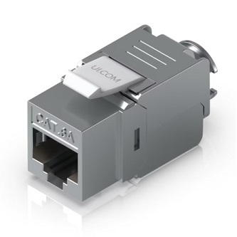 Ubiquiti keystone for term a Cat6A Ethernet jack