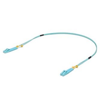 Ubiquiti 10 Gbps OM3 Duplex LC Cable, 0.5M