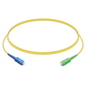 Ubiquiti SC/UPC on one end, SC/APC  on the other