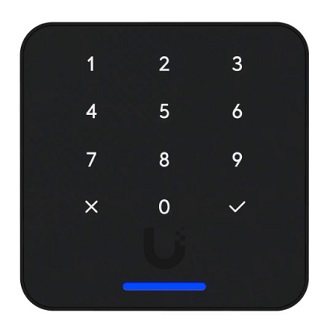 Ubiquiti reader w/ keypad and Apple Touch Pass