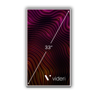 Videri Videri SPARK3 Digital Canvas - 32" diag